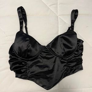 Black corset from boutique